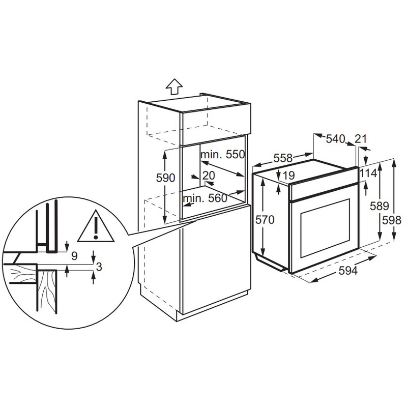 Духова шафа Electrolux EOF6P76BX