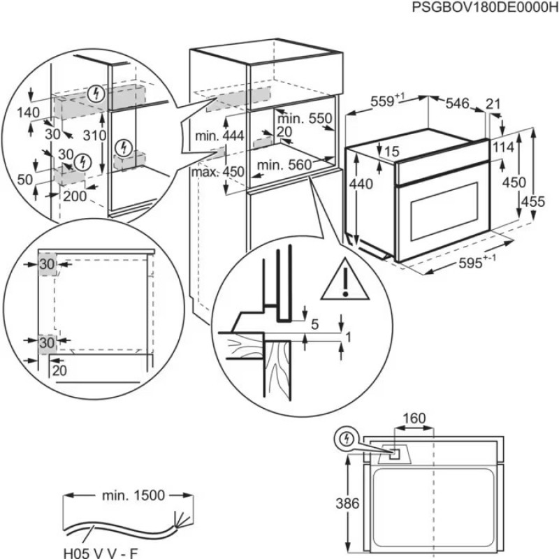 Мікрохвильова піч Electrolux EVM8E08X