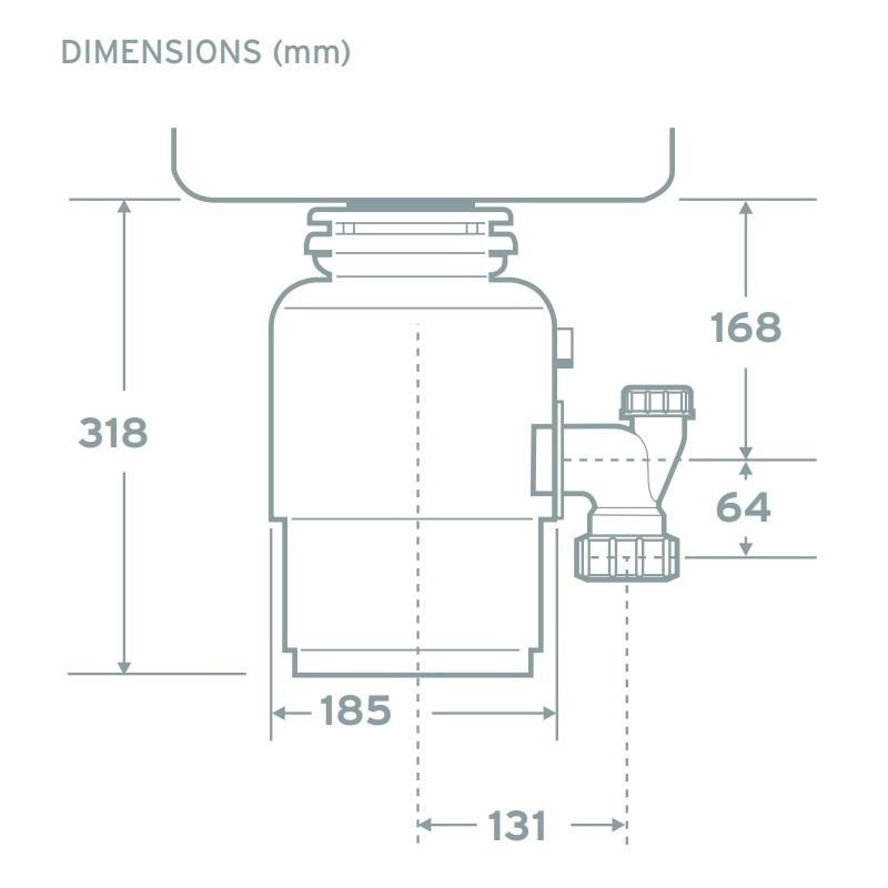 Подрібнювач відходів In-Sink-Erator Model 75-2
