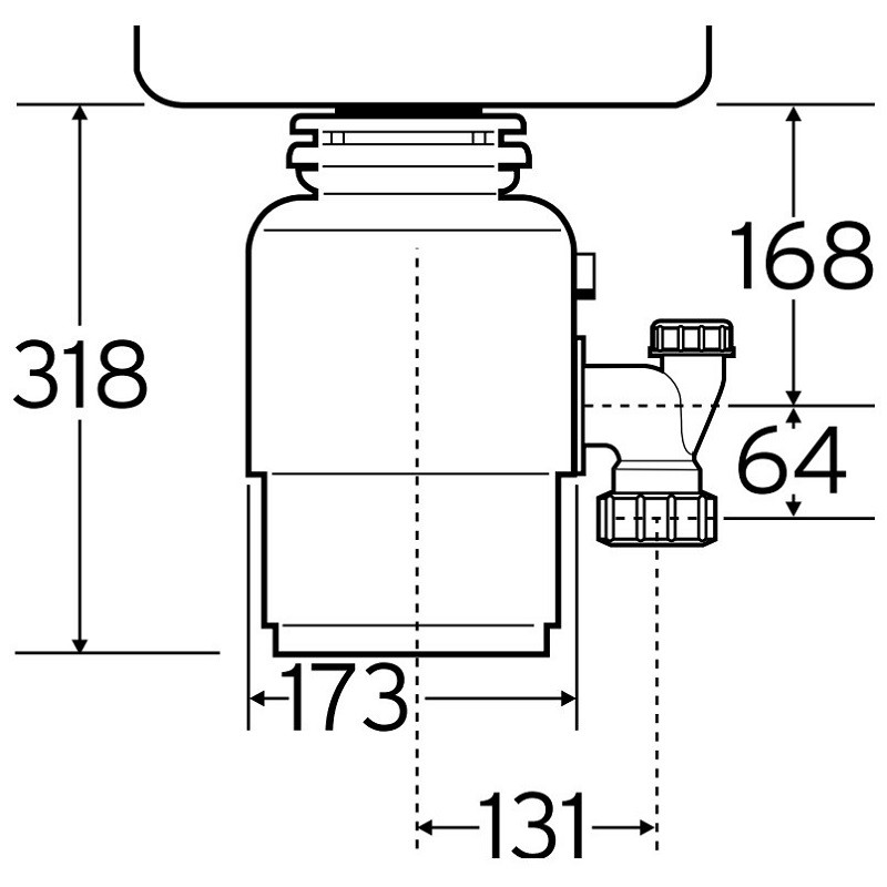 Подрібнювач відходів In-Sink-Erator Model 56