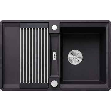 Кухонная мойка Blanco ADIRA 45 S-F SILGRANIT (527593) чёрный