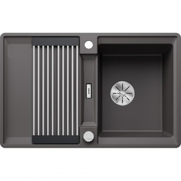 Кухонная мойка Blanco ADIRA 45 S-F SILGRANIT (527595) темная скала