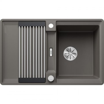 Кухонная мойка Blanco ADIRA 45 S-F SILGRANIT (527596) вулканический серый
