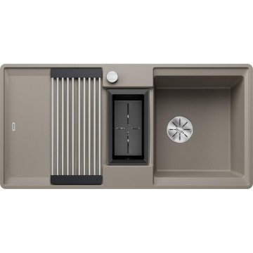 Кухонная мойка Blanco ADIRA 6 S-F SILGRANIT (527615) серый беж