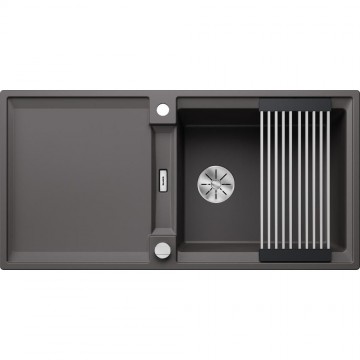 Кухонная мойка Blanco ADIRA XL 6 S-F SILGRANIT (527627) темная скала