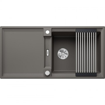 Кухонная мойка Blanco ADIRA XL 6 S-F SILGRANIT (527628) вулканический серый
