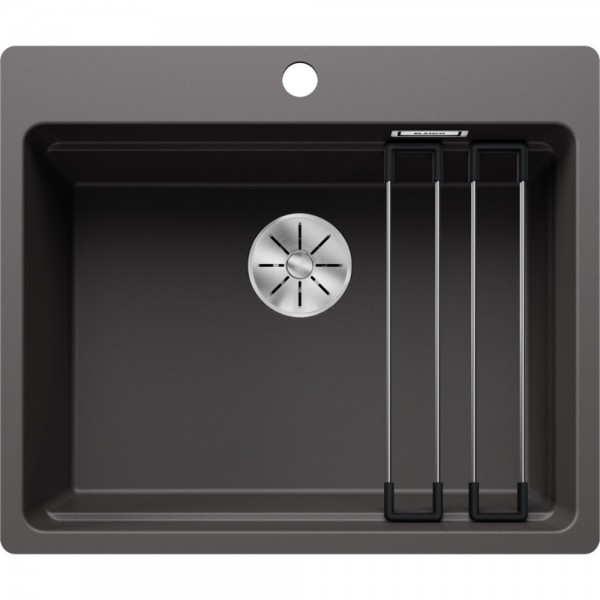 Кухонна мийка Blanco ETAGON 6-F SILGRANIT (527684) темна скеля