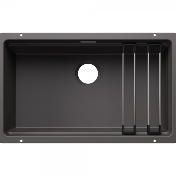 Кухонна мийка Blanco ETAGON 700-U SILGRANIT (527766) темна скеля