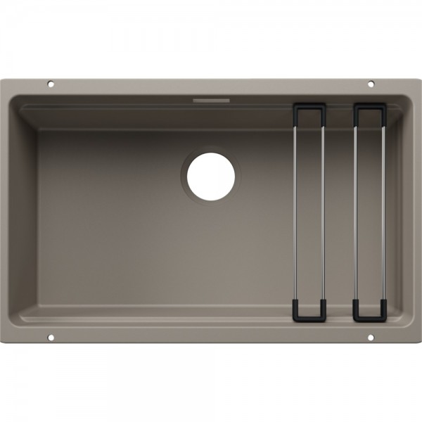 Кухонна мийка Blanco ETAGON 700-U SILGRANIT (527769) сірий беж