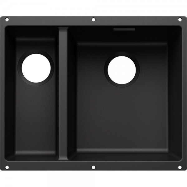 Кухонна мийка Blanco SUBLINE 340/160-U SILGRANIT (527810) чорний