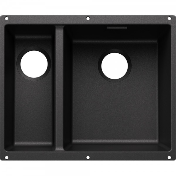 Кухонна мийка Blanco SUBLINE 340/160-U SILGRANIT (527813) антрацит