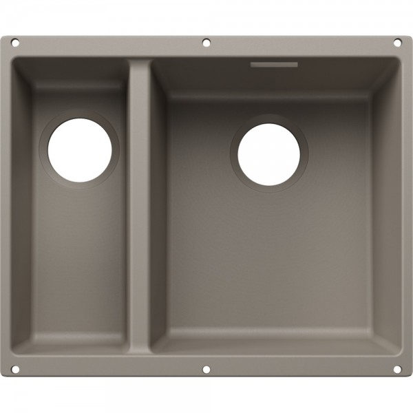 Кухонна мийка Blanco SUBLINE 340/160-U SILGRANIT (527817) сірий беж