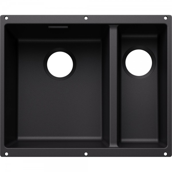 Кухонна мийка Blanco SUBLINE 340/160-U SILGRANIT (527818) чорний