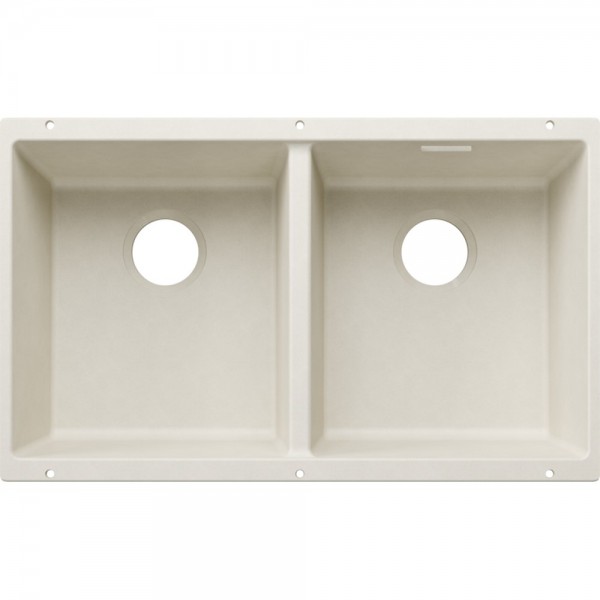 Кухонна мийка Blanco SUBLINE 350/350-U SILGRANIT (527828) ніжний білий