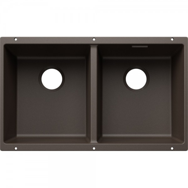 Кухонна мийка Blanco SUBLINE 350/350-U SILGRANIT (527832) кава
