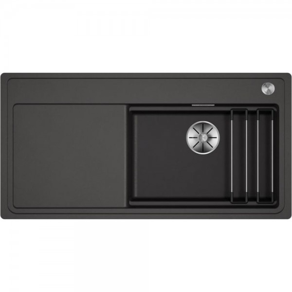 Кухонная мойка Blanco ETAGON XL 6 S-F SILGRANIT (528102) темная скала