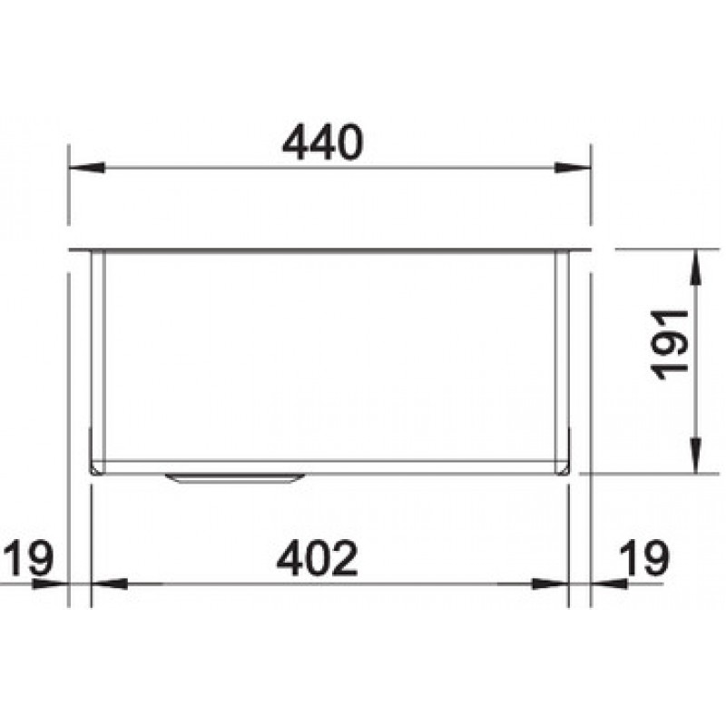 Кухонная мойка Blanco CLARON 400/400-IF (521617)