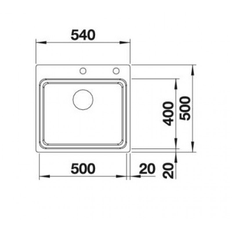 Кухонная мойка Blanco ETAGON 500-IF/A (521748)