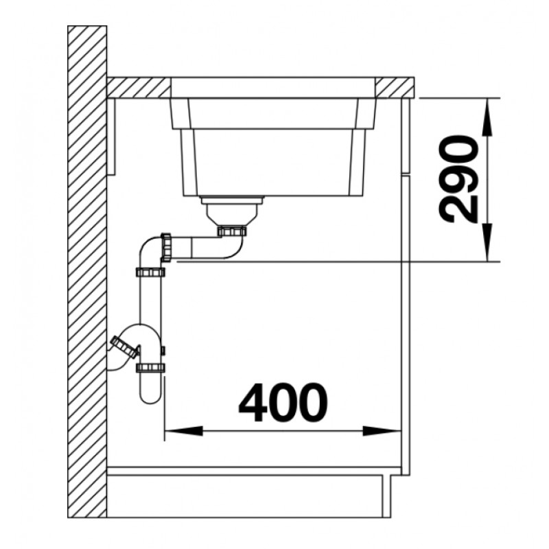 Кухонная мойка Blanco ETAGON 700-U (524270)