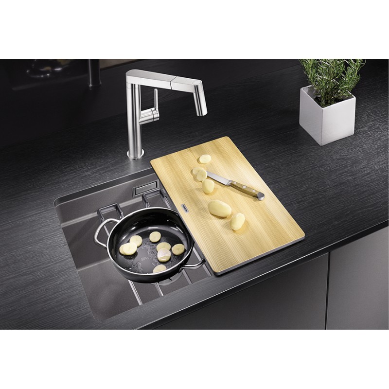Кухонная мойка Blanco ETAGON 700-U (525168) темная скала
