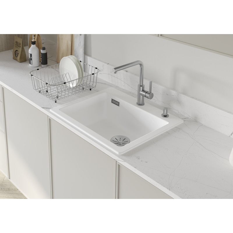 Кухонна мийка Blanco PALONA 6 (524731) глянсовий білий