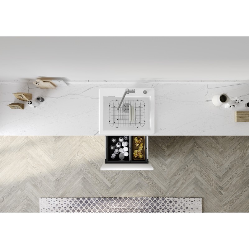 Кухонна мийка Blanco PALONA 6 (524731) глянсовий білий