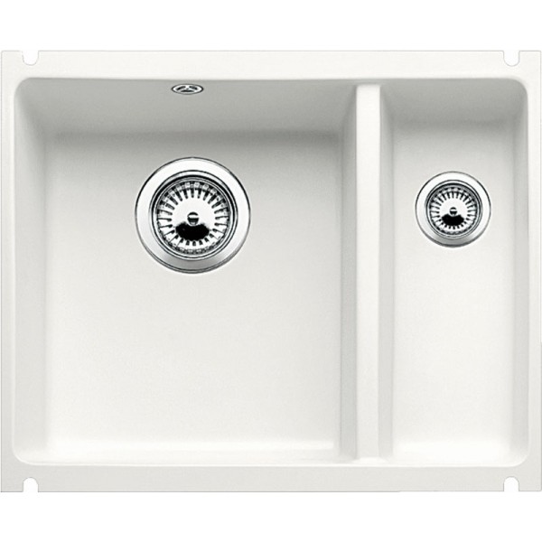 Кухонная мойка Blanco SUBLINE 350/150-U (514522) глянцевый белый