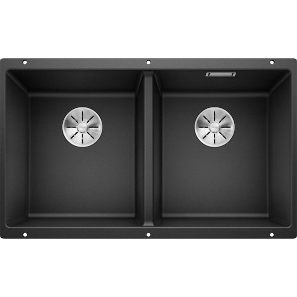 Кухонна мийка Blanco SUBLINE 350/350-U (525987) чорний