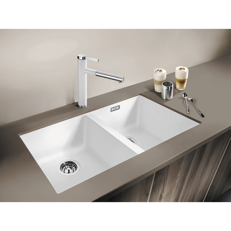 Кухонна мийка Blanco SUBLINE 350/350-U (525987) чорний
