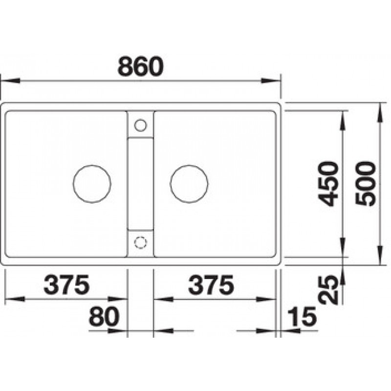Кухонная мойка Blanco ZIA 9 (526029) чёрный