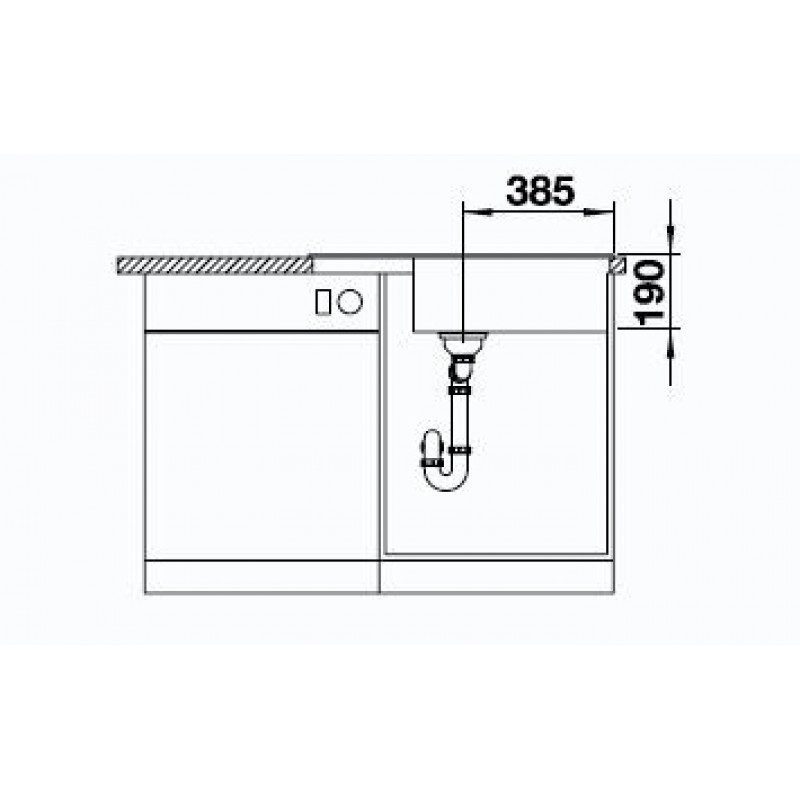 Кухонная мойка Blanco ZIA XL 6S COMPACT (526019) чёрный