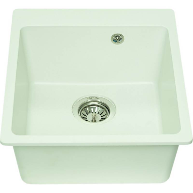 Кухонна мийка Interline CAVA white