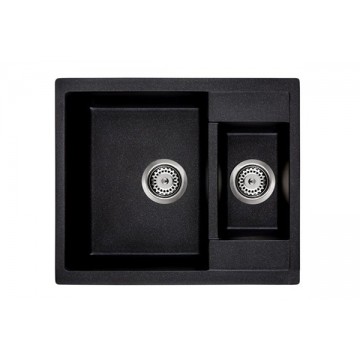 Кухонная мойка Interline DUOS black