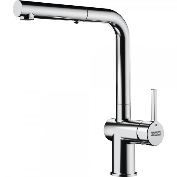 Кухонный смеситель Franke Active L Pull Out (115.0653.379) хром