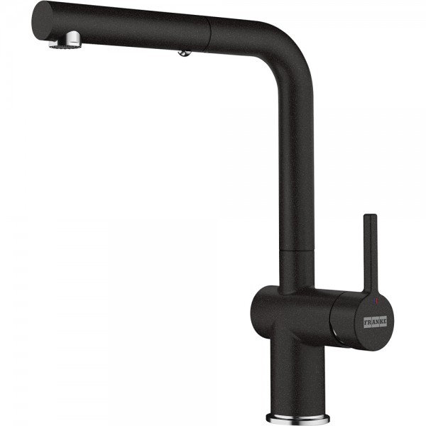 Кухонный смеситель Franke Active L Pull Out (115.0653.384) оникс
