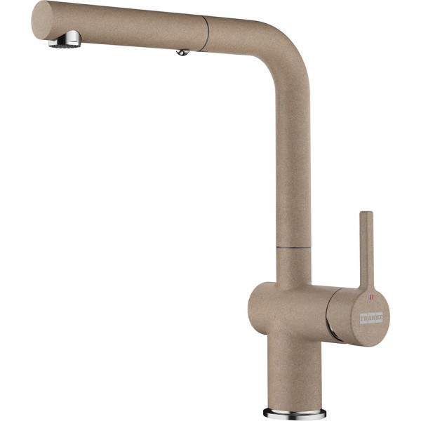 Кухонный смеситель Franke Active L Pull Out (115.0653.389) миндаль