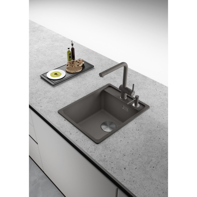 Кухонный смеситель Franke Active L (115.0721.463) серый сланец