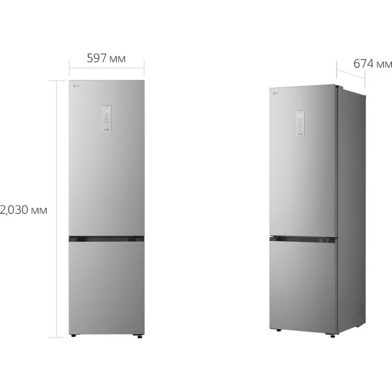 Холодильник LG GC-B509EMKM
