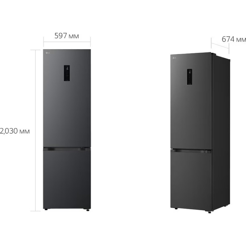 Холодильник LG GC-B509ETTM
