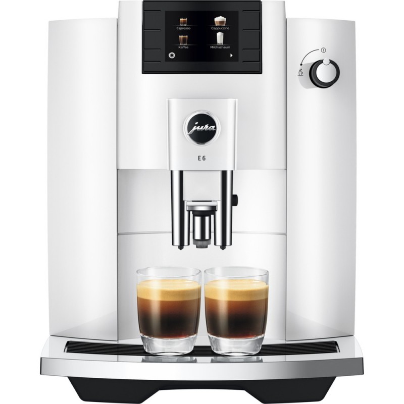 Кавомашина Jura E6 Piano White EC