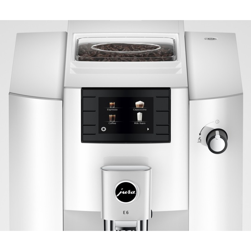Кавомашина Jura E6 Piano White EC