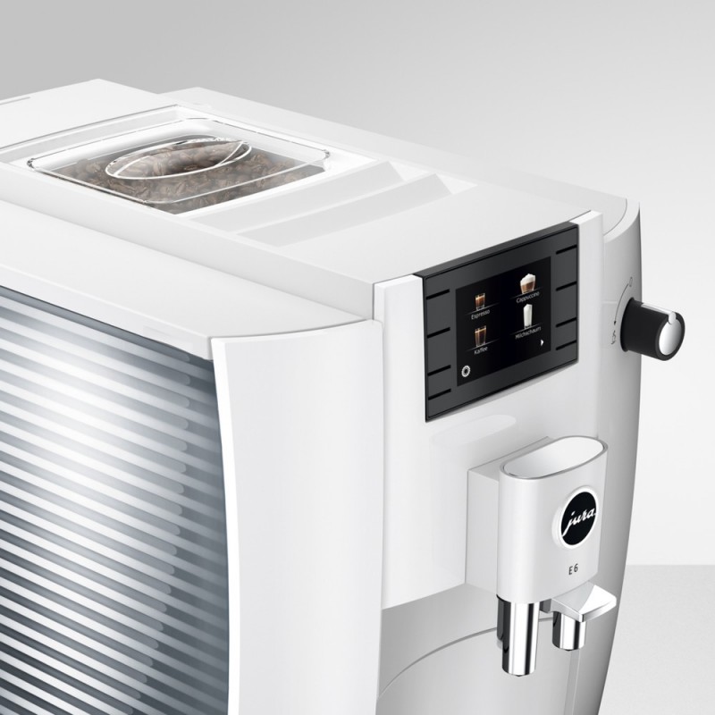 Кавомашина Jura E6 Piano White EC