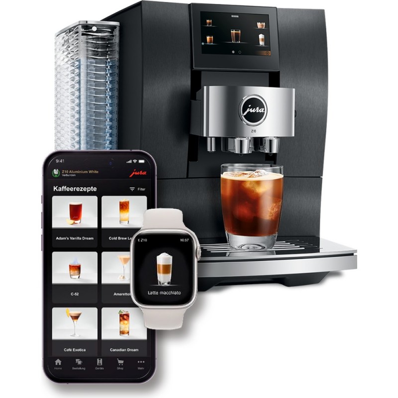 Кофемашина Jura Z10 Aluminium Dark lnox EA