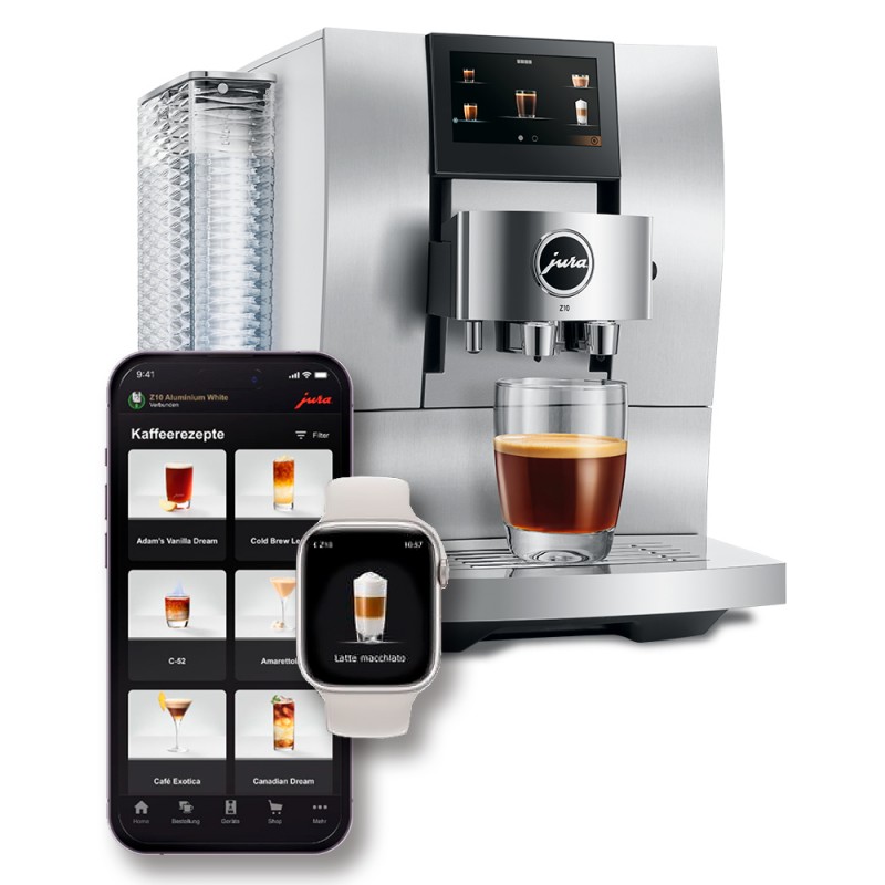 Кофемашина Jura Z10 Aluminium White EA