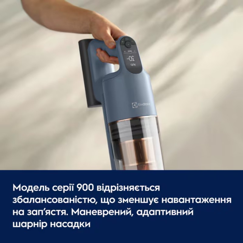 Аккумуляторный пылесос «2 в 1» Electrolux EP91B21WET