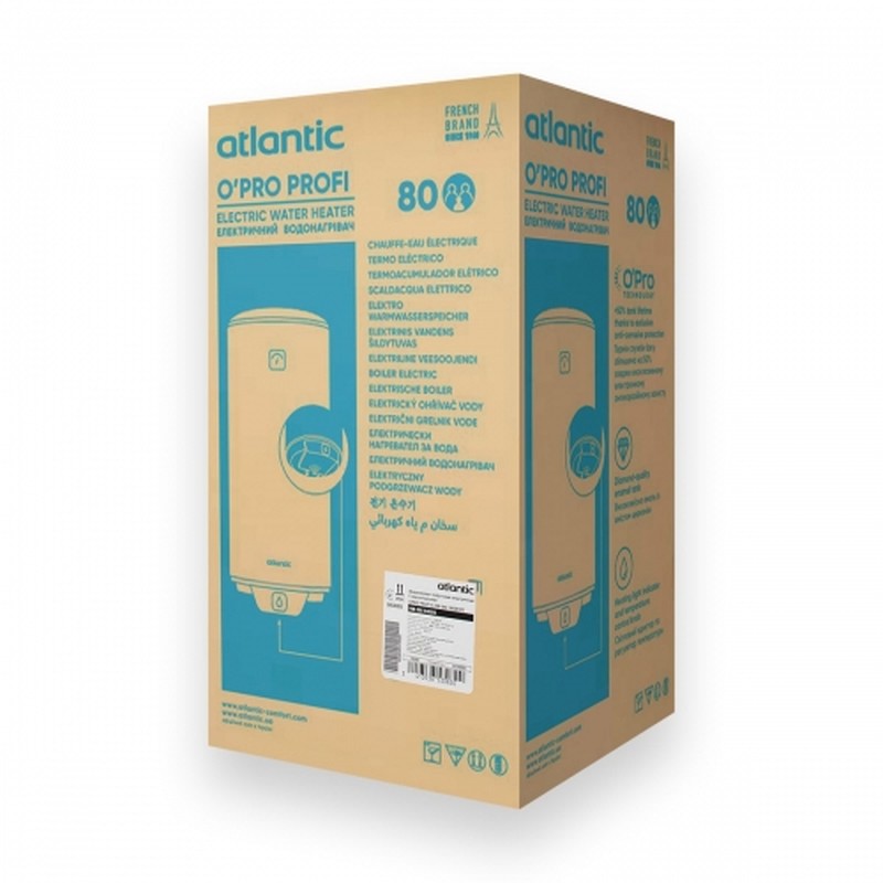 Водонагрівач Atlantic OPRO Horizontal HM 080 D400S (1500W) (853082)