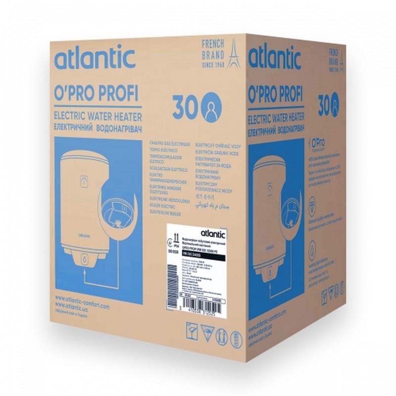 Водонагрівач Atlantic OPRO Profi VM 030 D400S (1200W) (831252)