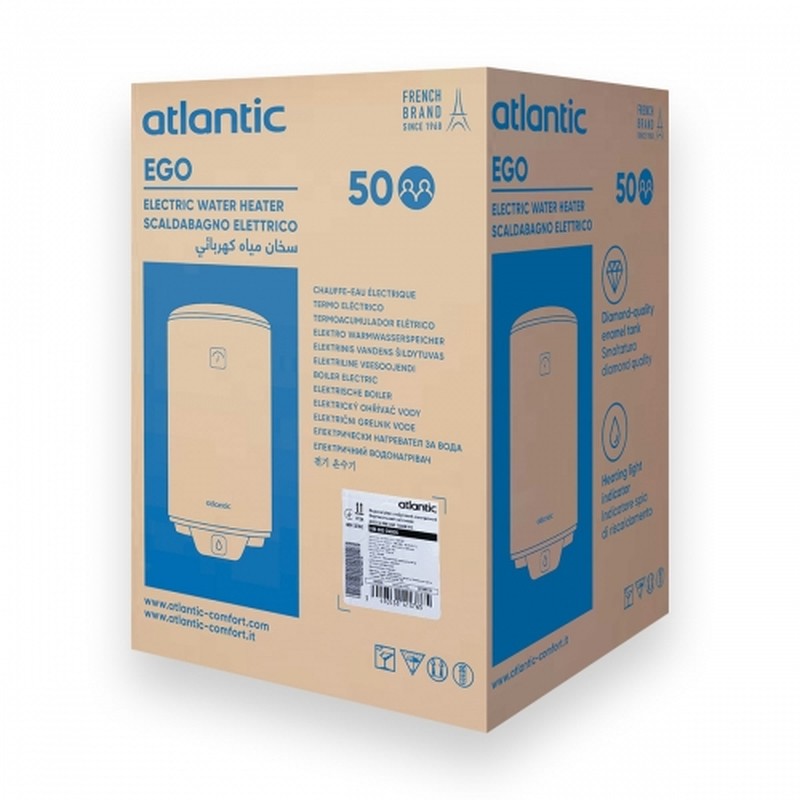 Водонагрівач Atlantic Opro Ego VM 050 D400S (841376)