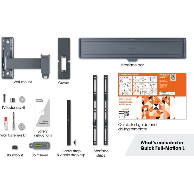 Кріплення для телевізора Vogels TVM 1623 Black