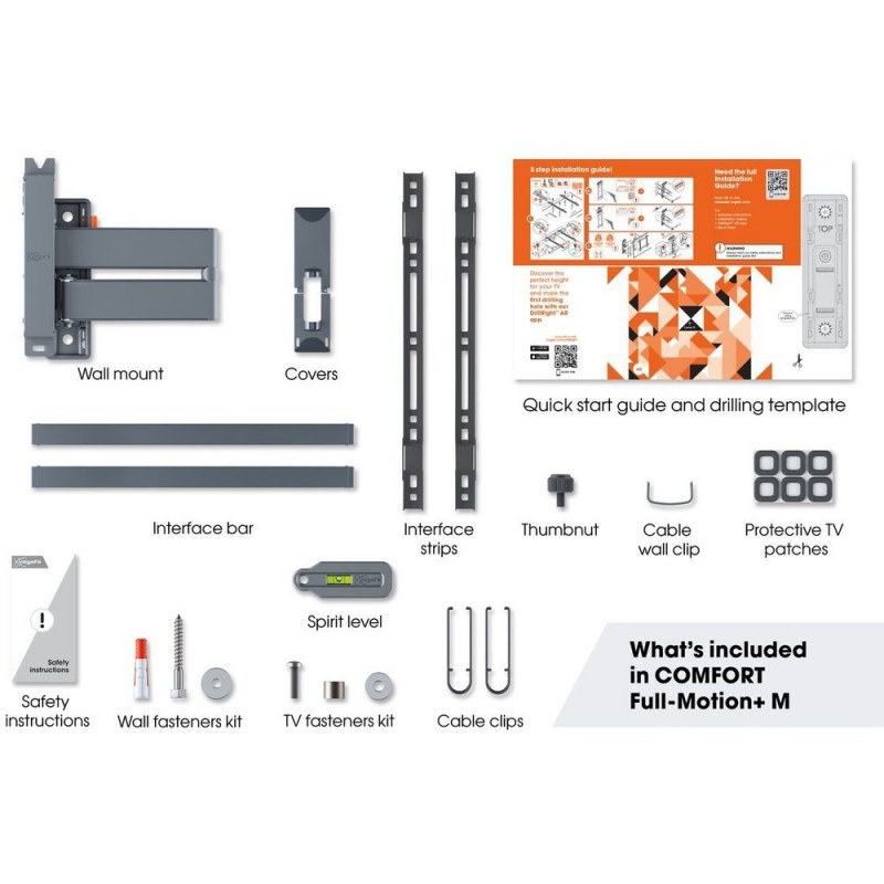 Крепление для телевизора Vogels TVM 3443 Black